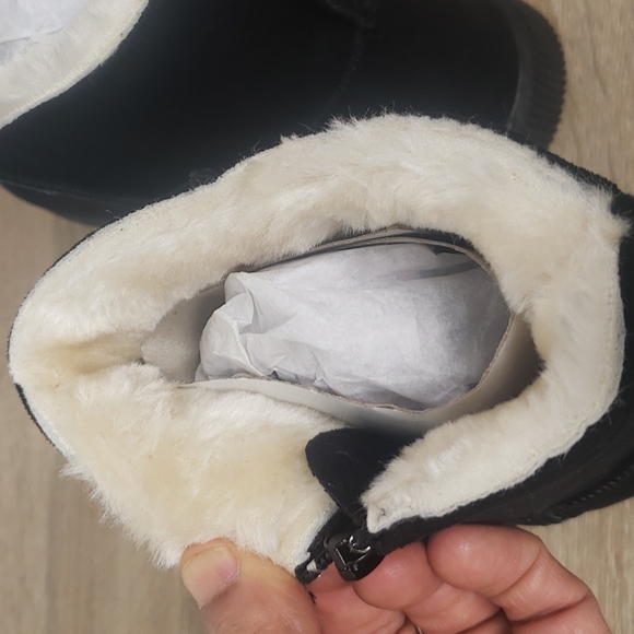 Journee Collection Womens Stelly Winter Boot Black 7 - Picture 6 of 10